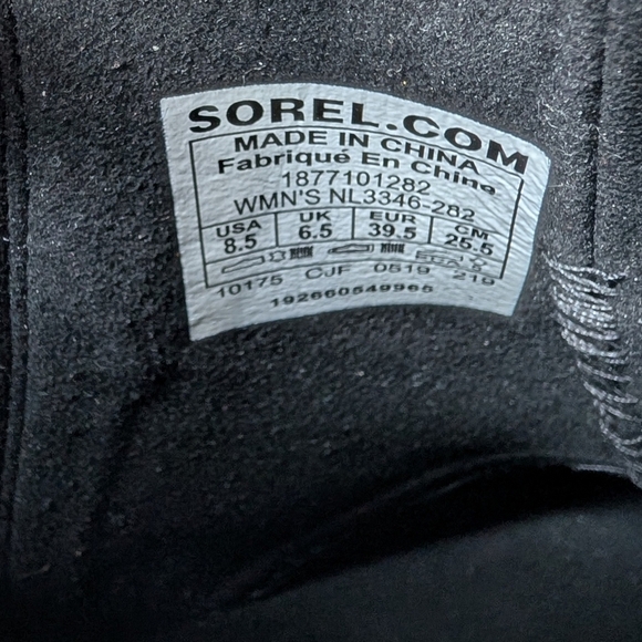 NWOB SOREL Joan of Arctic Wedge II Chelsea Bootie Size 8.5 in Quarry - Picture 8 of 8